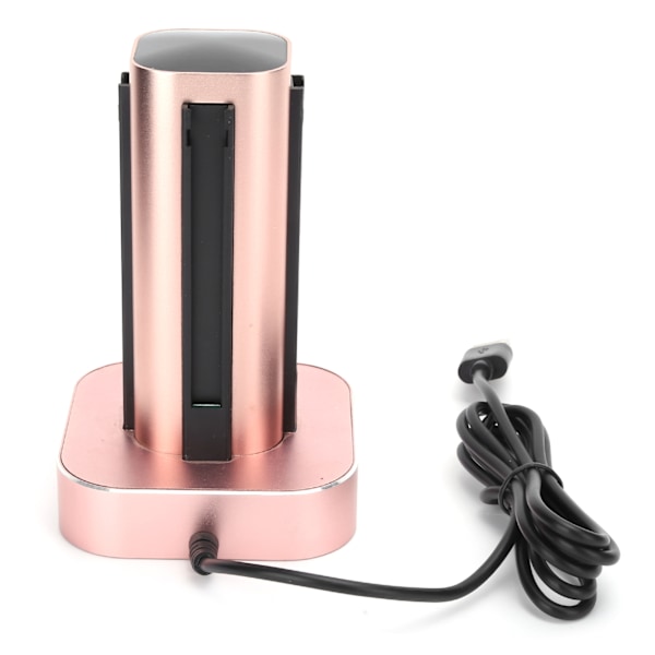 4-i-1-kontrollantladdningsdocka för Nintendo Switch i aluminiumlegering Laddningsstation Roséguld