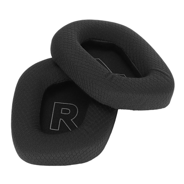 Öronkuddar Professionell Ljudisolering Headset Öronkudde Ersättning med Mjukt Andningsbart Mesh för G733 Headset Svart