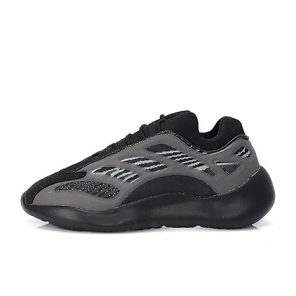 Casual högkvalitativa sneakers black-gray 6.5