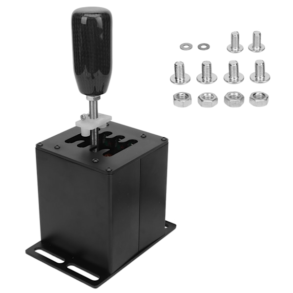 USB-simulatorväxel för racingspel H-växel med kolfibergrepp för G29 G27 G25 G920 för T300RS GT-rattar