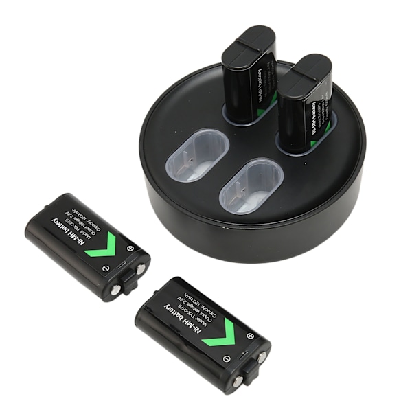 Laddningsbart Batteripaket Laddare 4 X1200mAh Hög Kapacitet Backup Batteri för X ONE för X Series Spelkontroller
