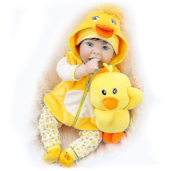 Dockor Reborn Weighted Inch Silikon Realistic Born Lifelike