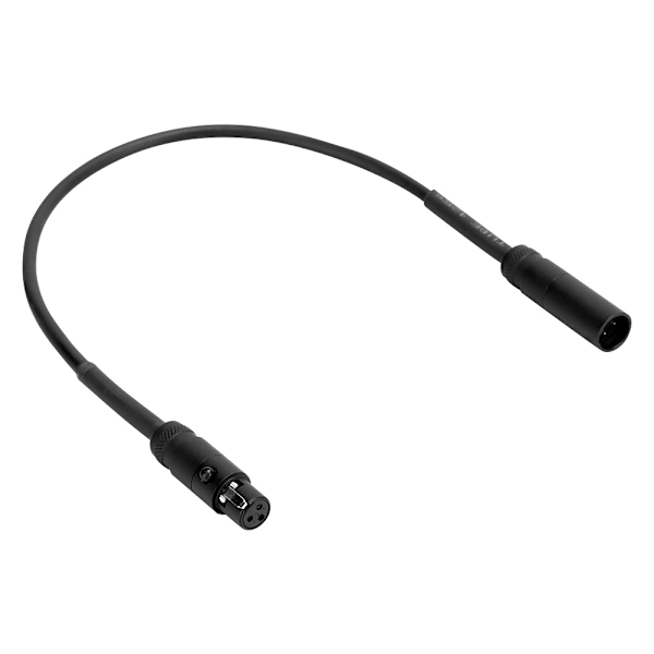 3-stifts Mini XLR Hane till Hona Ljudanslutningskabel för Videokamera DSLR Kamera Mikrofon Gränssnitt Anslutning 0,3M