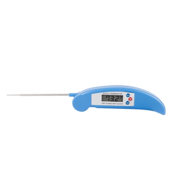 Ny Digital LCD Köks Termometer Vikbar Grill Matlagnings Termometer med Sond
