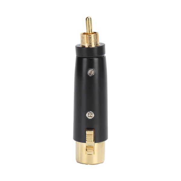 LZ1171G RCA Hane till XLR Hona Adapter Guldpläterad Ljudkontakt för Mixer Mikrofon