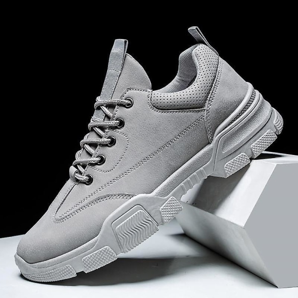 Höst Vulcan Platform Sneakers för män Gray 43(Insole 26.5 cm
