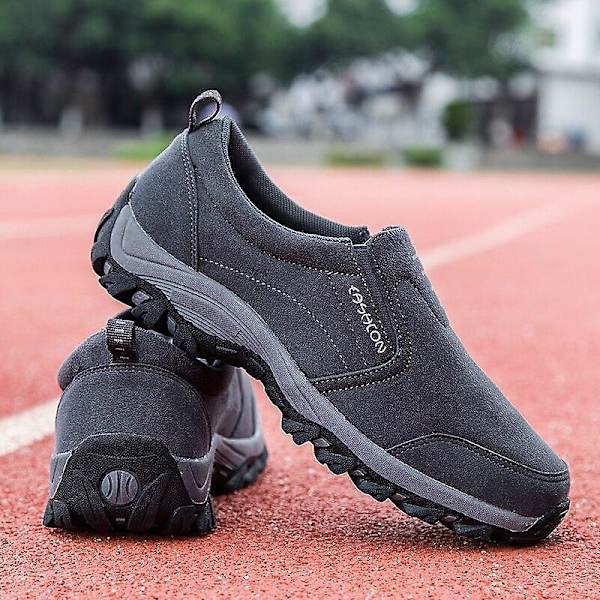 Höst Vinter - Utomhus Promenad, Jogging Sneakers, Skor Dark Grey 44