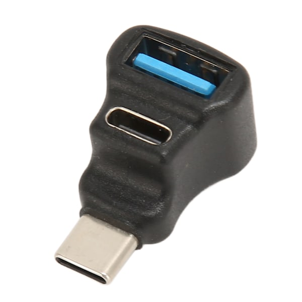 Typ C Splitter Adapter PD 100W Laddning 8K Video 20Gbps 90 Grader Typ C till Typ C USB A Konverterare för Laptop Kontroller