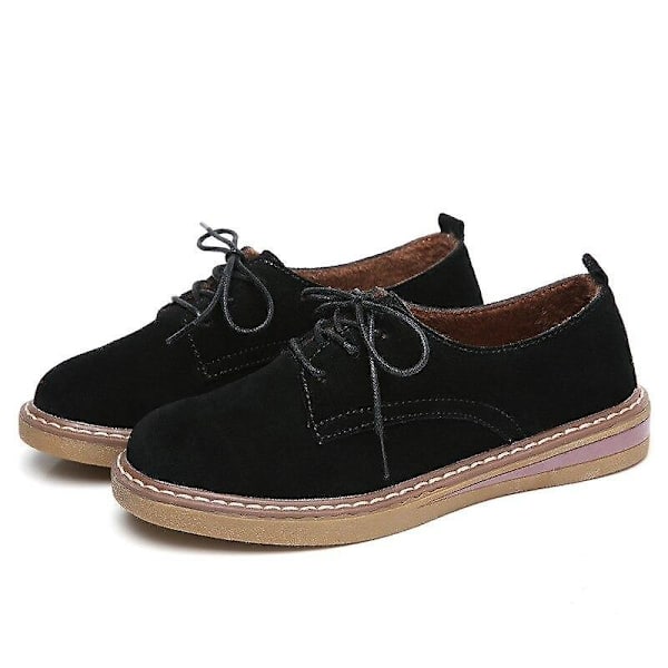 Nya Dam Läderskor Casual Loafers NHF-2 41