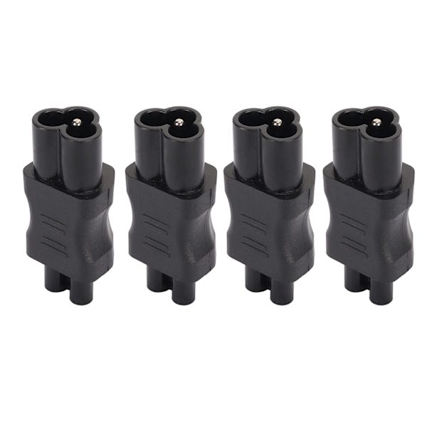 4 st IEC320 C6 till IEC320 C5 Strömadapter IEC320 C6 till C5 Strömkabel Adapter Kontakt Konverterare för Laptop