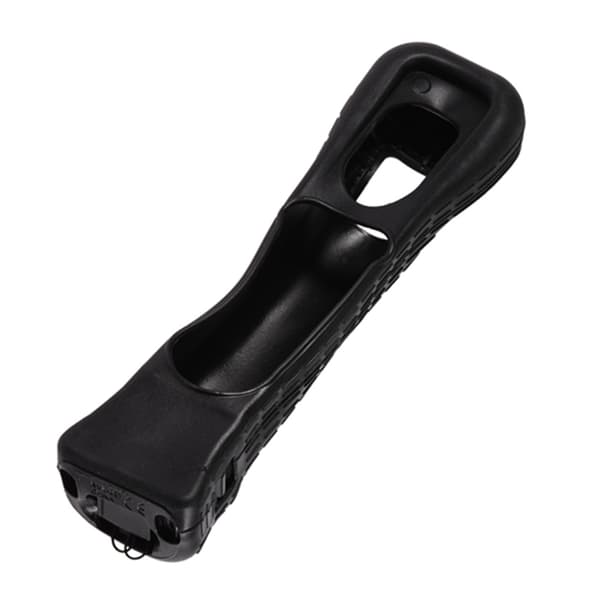 MotionPlus-sensoradapter  Silikonfodral för Nintendo Wii-fjärrkontroll Svart
