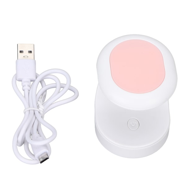 16W Mini UV LED Nagellampa Portabel Snabbtorkande Gel Tork för Enstaka Fingernagel Rosa