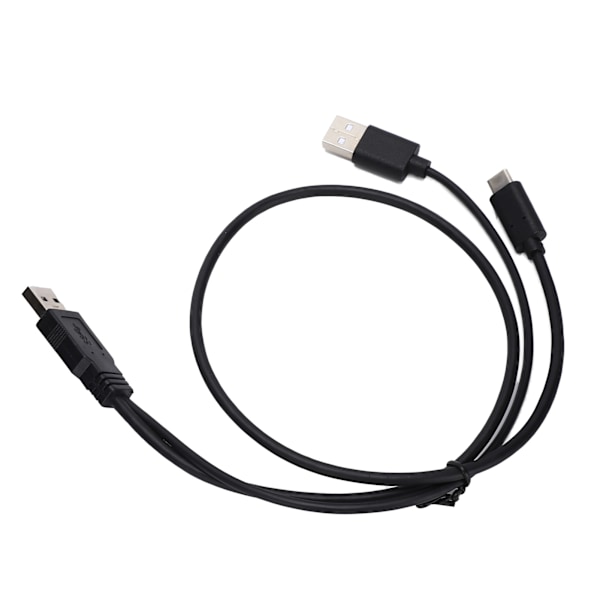 USB3.0+USB2.0 till USB-C Konverteringskabel Adapter Sladd för Surfplatta Dator Kamera Skrivare