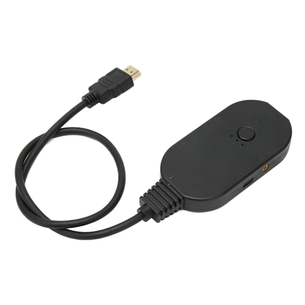 3 i 1 Ut HD Multimedia Interface Switch 4K 60Hz 3 Port Video Switch med Fjärrkontroll