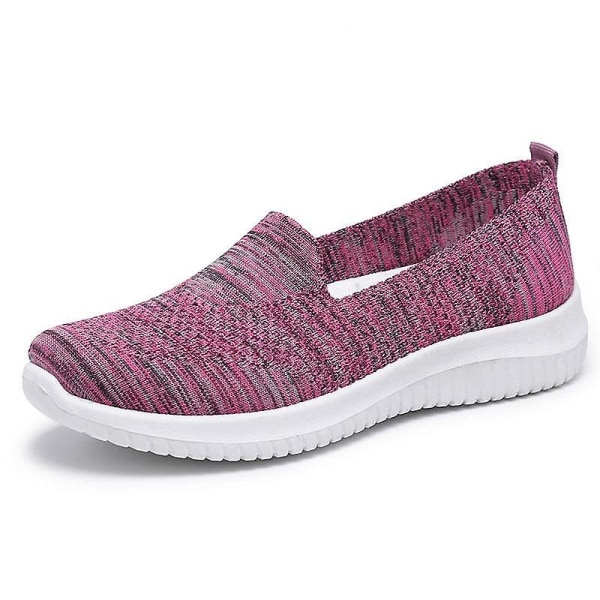 Kvinnor Casual Shoes Light Sneakers Red 41