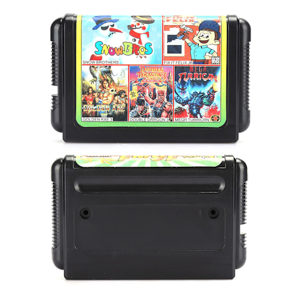 16-bit Bärbar Spelkort med Stor Kapacitet för Sega Gamepad Speltillbehör TH16003