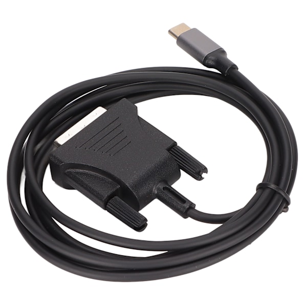 USB C 3.1 till DVI-kabel 190cm/74.8in Klar Stabil Typ C till DVI-kabeladapter för MacBook TV Smartphone