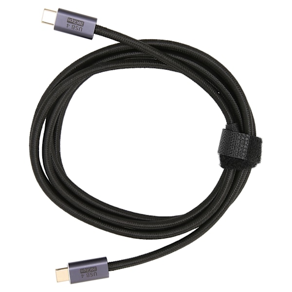 USB4 Datakabel Hög Hastighet 20Gbps Typ C 8K60Hz Datakabel för Bärbara Datorer Surfplattor Mobiltelefoner 200cm/78.7in
