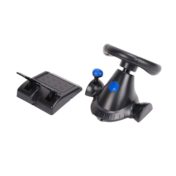 Spelratt 180° Rotation 7 i 1 Vibrations USB Racing Spelratt med Pedal för PS4 PC