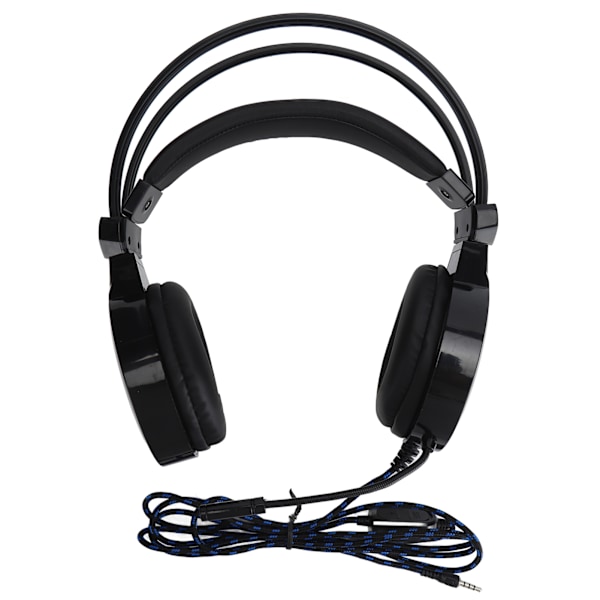 SY855MV Trådbunden Spelheadset Brusreducerande Öronmuffar med Mikrofon Volymkontroll för PS4 PC Laptop