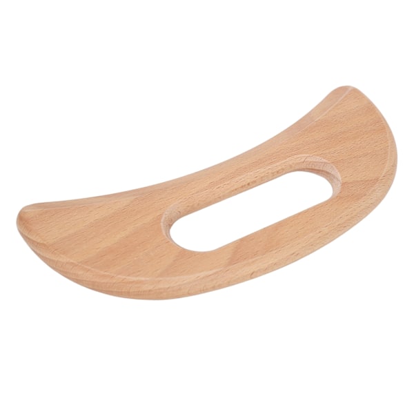Gua Sha-bräda i trä Främjar cirkulation Lymfdränage Hudmassage Skrapning