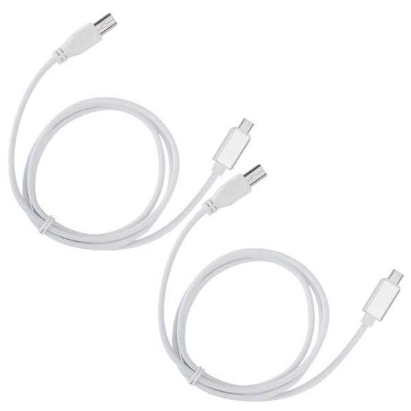 2 st V8 Elektrisk Piano Anslutningskabel Micro USB till B Typ Stöd Surfplatta PC för MIDI