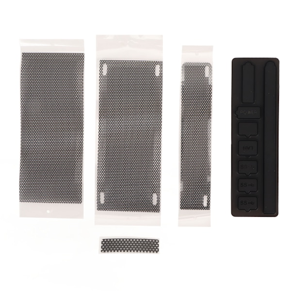 Dammfilterset för Xbox Series S 8 Silikon Dammskydd 4 PVC Dammfilter för Xbox Series S Tillbehör