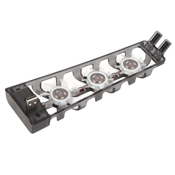 Spelkonsol USB-kylfläkt Värmeavledning 3 Mini Fläktar USB-driven Automatisk Spelkonsol Turbo Kylfläkt för PS5