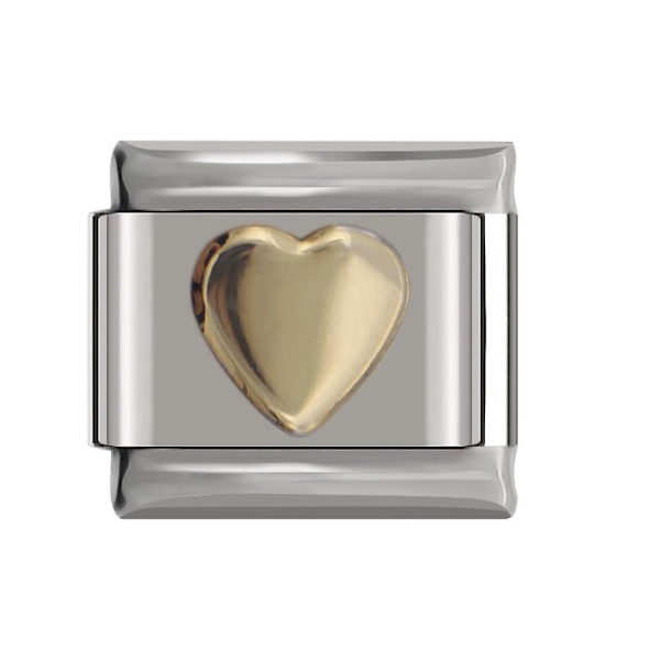 Romantic Heart Charm Links Fit Armband A5