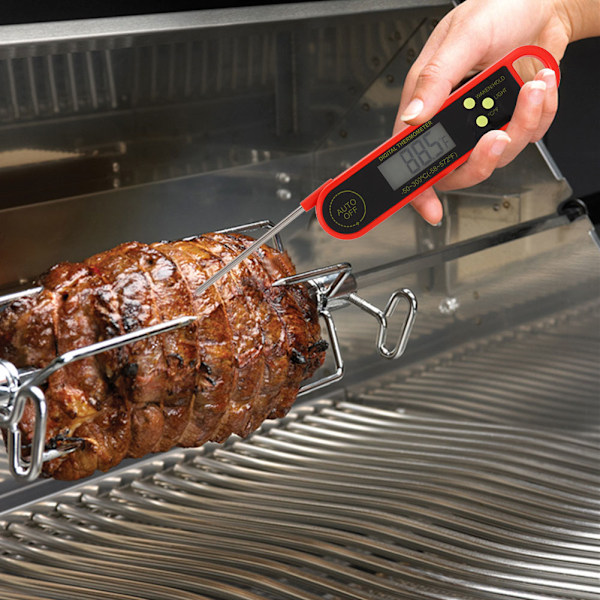 Stor Skärm Gravitationssensor Display Digital Direkt Vikbar Läs Kötttermometer Kök BBQ