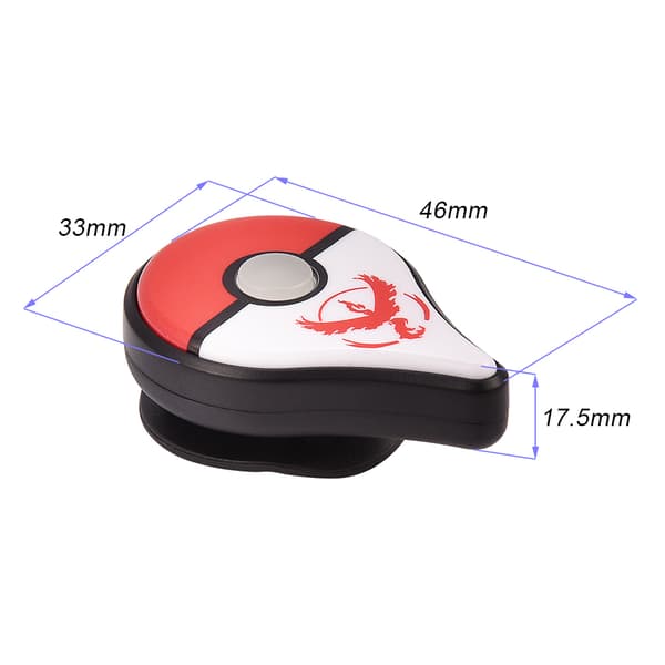 Bluetooth V4.1 Armbandsklocka Armband Speltillbehör för Nintendo Go Plus Röd