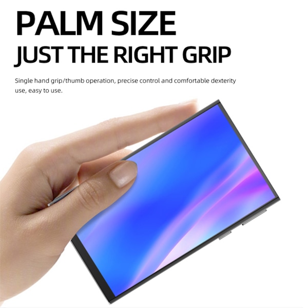 MP4-spelare Multifunktionell 4,0 tum IPS HD Pekskärm Förlustfri HiFi Musikspelare med Bluetooth och WiFi för Android Järngrå 128GB