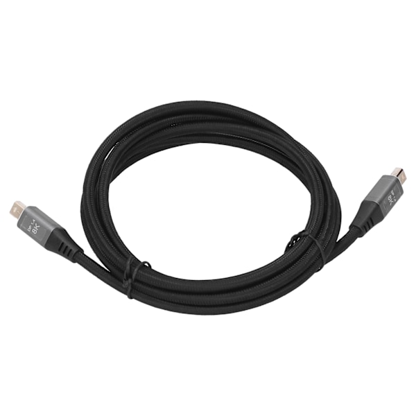 2M MINI DP till MINI DP 8K 60Hz/4K 120Hz HD Ljud- och Videokabel Laptop Display Port-kabel
