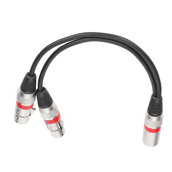 JORINDO JD6067 0,3m XLR Hane till Dubbel XLR Hona Kabel Y-Typ Kabel Splitter Mikrofonkabel