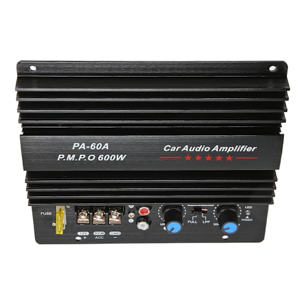 Bil Ljud Effektförstärkarkort 12V 600W Högeffekts Bas Subwoofer Förstärkarkort för Bilar