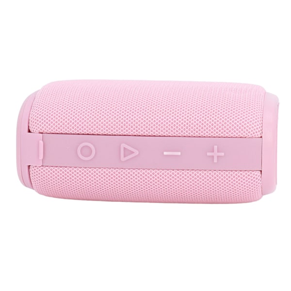 Bluetooth 5.0 Högtalare IPX7 Vattentät 1000mAh Uppladdningsbar Stereo Ljud Högtalare Portabel Trådlös Högtalare för Resor Vandring Kontor Rosa