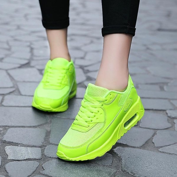 Mode neon sneakers green 36