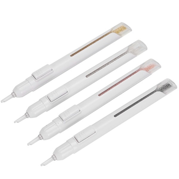 4 st Nagelkonst Prickningspenna Målning DIY Dekoration Manikyrverktyg 1.0mm