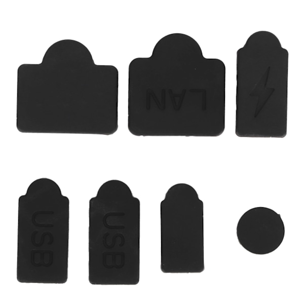 Silikon Dammskyddspluggar Set Dammskyddsskydd för PS5 Värdspeltillbehör