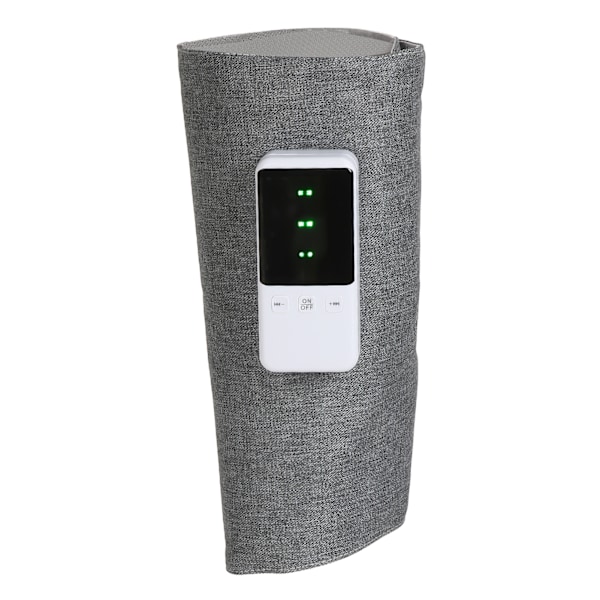 Lufttrycksbenmassageapparat USB-laddning Allomfattande LED-display Uppvärmd med 5 nivåer massage för smärtlindring