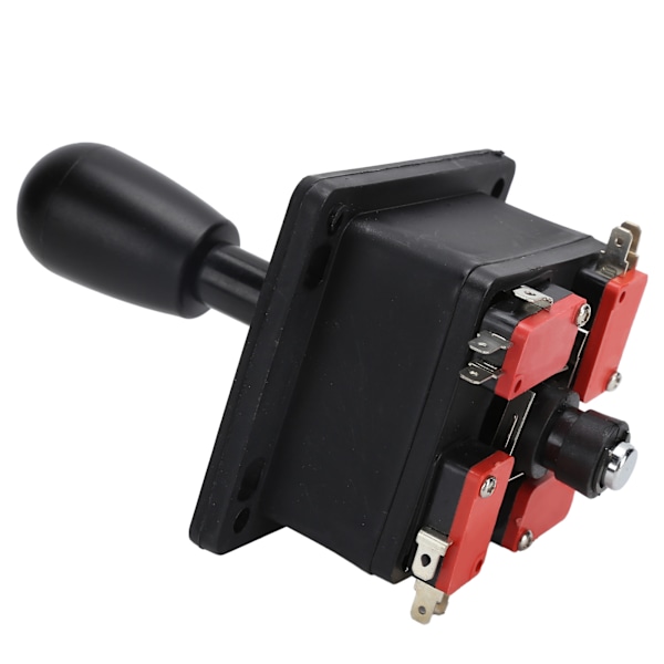 Arcade Spel DIY-kit Joystick Tillbehör med USB Encoder Board Adapter för PC-spel Svart