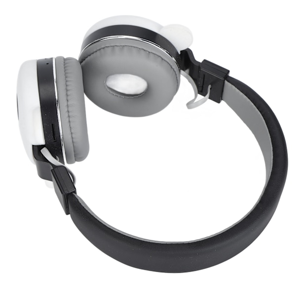 Barnheadset Söta Djur Bluetooth 5.0 Barnhörlurar med Mikrofon för Barn Liten Panda