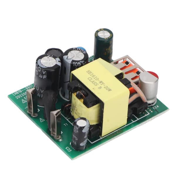 USB-laddarmodul QC3.0 Multipel Skydd DIY Strömadapter Kretskort för Mobiltelefon 100?240V