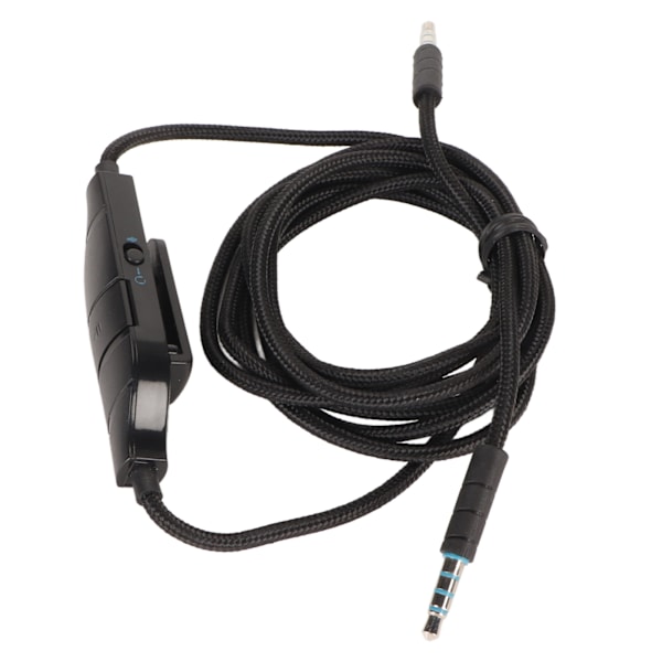 Hörlursljudkabel 3,5 mm Gaming Headset Aux-kabel med Inline-mikrofon, Mute och Volymkontroll för Logitech G633 G933 G935 G635
