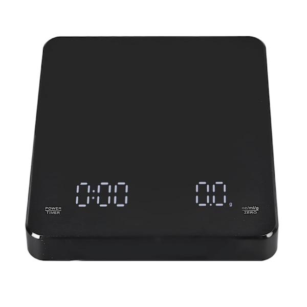 Elektronisk digital matvåg LED Multifunktionell Timer Exakt Intelligent Kaffevåg för Vardagslivet
