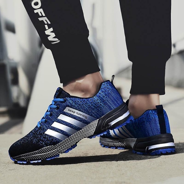 Herr Casual Sneakers Skor Blue 8