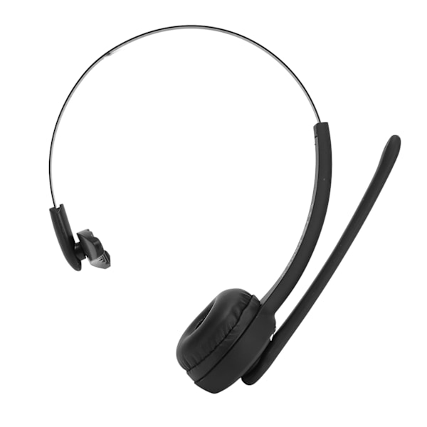 Bluetooth-telefonheadset, Enkelsidig, Rotationsbar Mikrofon, Trådlöst Affärsheadset för Laptop, Mobiltelefon, PC, Surfplatta