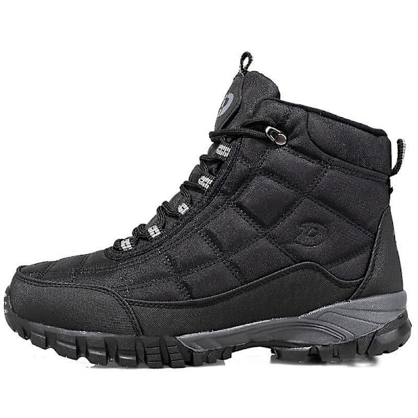 Winter Warm- Mid-calf tjock plysch, bomull snöstövlar Black MC19909 41 /