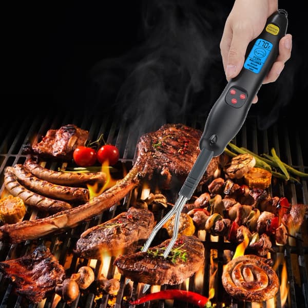 LCD Elektronisk Digital Display BBQ Grill Kötttermometer Kök Matlagning Mat Termometer