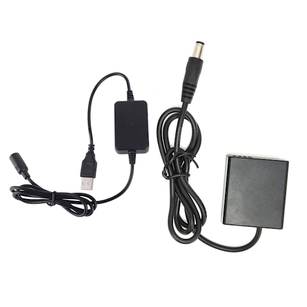 BLE9 DC Kopplingssats Fullständig Avkodning Kamera Dummy Batteri med USB-Adapter för DMW BLG10 GF3 GF6 GX7 GX85 G100 LX100